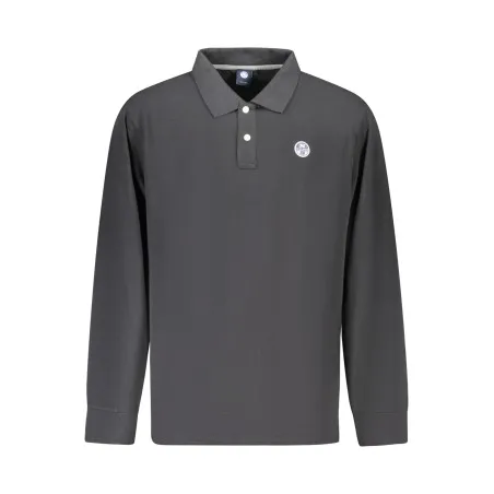 POLO À MANCHES LONGUES POUR HOMME NORTH SAILS, NOIR - NORTH SAILS