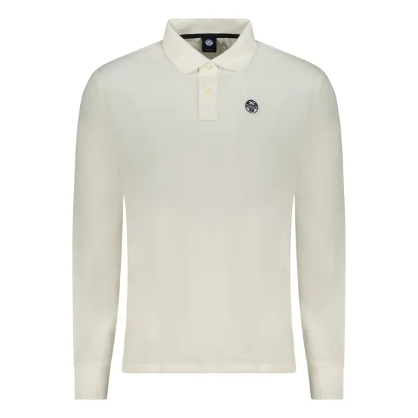 POLO À MANCHES LONGUES POUR HOMME NORTH SAILS BLANC - NORTH SAILS