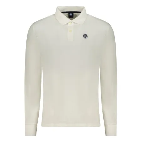 POLO À MANCHES LONGUES POUR HOMME NORTH SAILS BLANC - NORTH SAILS