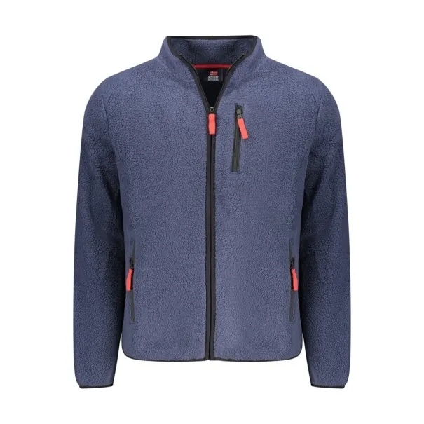 SWEAT-SHIRT ZIPPÉ BLEU POUR HOMME NORVÈGE 1963 - NORWAY 1963