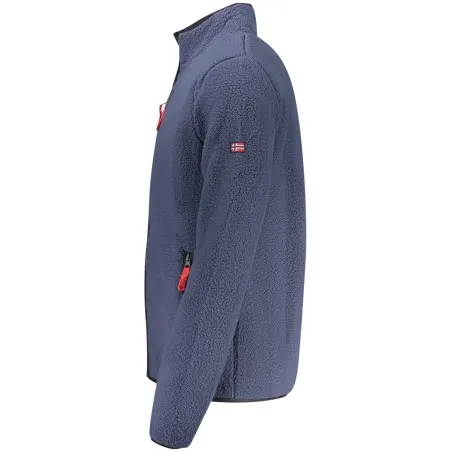 SWEAT-SHIRT ZIPPÉ BLEU POUR HOMME NORVÈGE 1963 - NORWAY 1963