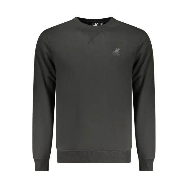 SWEAT-SHIRT NOIR À FERMETURE ÉCLAIR POUR HOMME US GRAND - U.S. GRAND