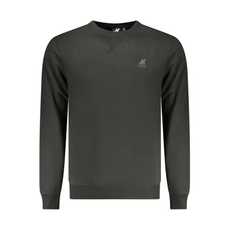 SWEAT-SHIRT NOIR À FERMETURE ÉCLAIR POUR HOMME US GRAND - U.S. GRAND