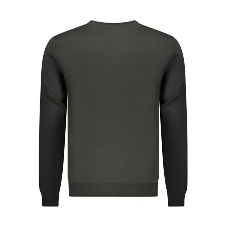 SWEAT-SHIRT NOIR À FERMETURE ÉCLAIR POUR HOMME US GRAND - U.S. GRAND