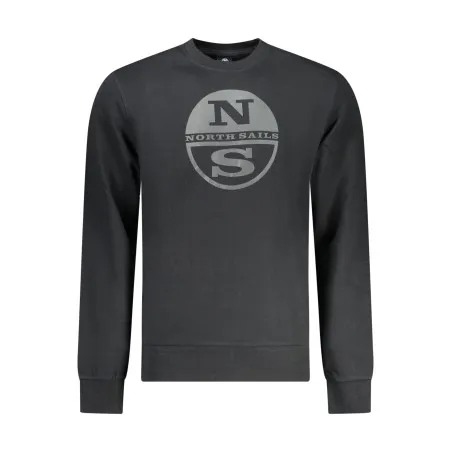 SWEAT-SHIRT NOIR À FERMETURE ÉCLAIR POUR HOMME NORTH SAILS - NORTH SAILS