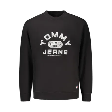 SWEAT-SHIRT NOIR À FERMETURE ÉCLAIR POUR HOMME TOMMY HILFIGER - TOMMY HILFIGER