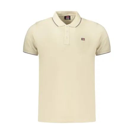 Polo homme à manches courtes, beige, Norvège 1963 - NORWAY 1963
