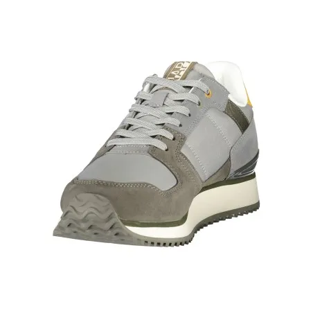 CHAUSSURES NAPAPIJRI POUR HOMMES, CHAUSSURES DE SPORT GRISES - NAPAPIJRI