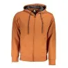 SWEAT-SHIRT FERMETURE ÉCLAIR MARRON POUR HOMME US GRAND - U.S. GRAND