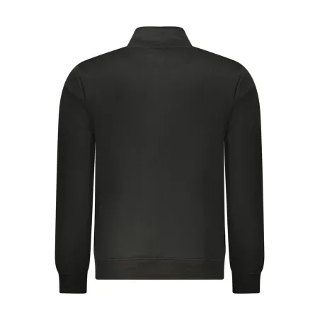 SWEAT-SHIRT NOIR À FERMETURE ÉCLAIR POUR HOMME US GRAND - U.S. GRAND