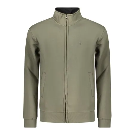 SWEAT-SHIRT FERMETURE ÉCLAIR COVERI MOVING POUR HOMME, VERT - COVERI MOVING