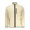 SWEAT-SHIRT BLANC À FERMETURE ÉCLAIR POUR HOMME US GRAND - U.S. GRAND