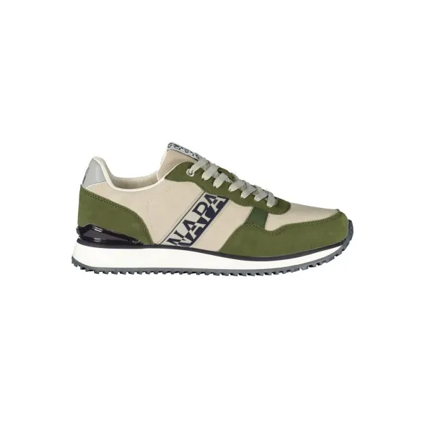 CHAUSSURES NAPAPIJRI POUR HOMMES, CHAUSSURES DE SPORT VERTES - NAPAPIJRI