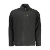 SWEAT-SHIRT NOIR À FERMETURE ÉCLAIR POUR HOMME US GRAND - U.S. GRAND