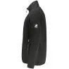 SWEAT-SHIRT NOIR À FERMETURE ÉCLAIR POUR HOMME US GRAND - U.S. GRAND