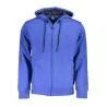 SWEAT-SHIRT BLEU À FERMETURE ÉCLAIR POUR HOMME US GRAND - U.S. GRAND