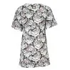 CAVALLI CLASS ROBE COURTE FEMME BLANCHE - CAVALLI CLASS