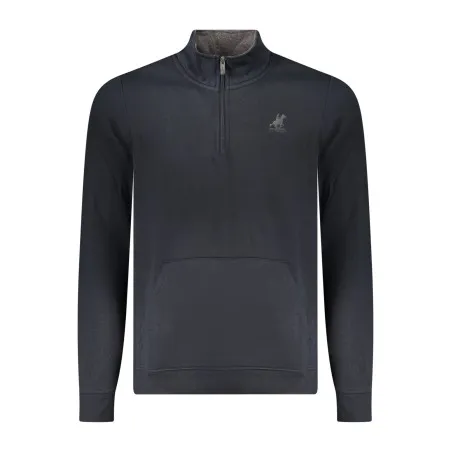 SWEAT-SHIRT BLEU À FERMETURE ÉCLAIR POUR HOMME US GRAND - U.S. GRAND