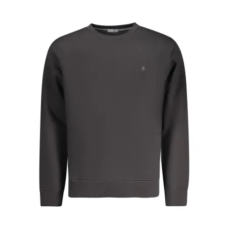 SWEAT-SHIRT NOIR À FERMETURE ÉCLAIR POUR HOMME COVERI MOVING - COVERI MOVING
