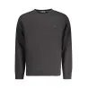 SWEAT-SHIRT NOIR À FERMETURE ÉCLAIR POUR HOMME COVERI MOVING - COVERI MOVING