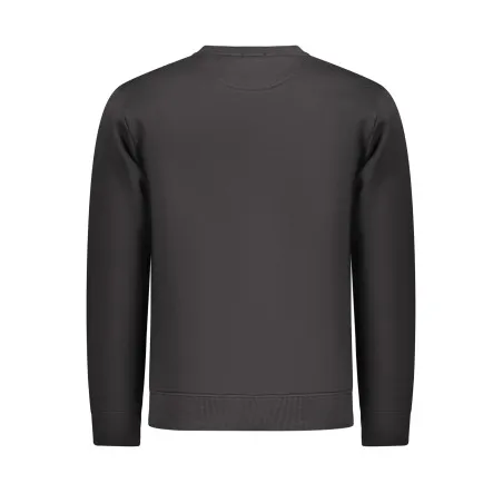 SWEAT-SHIRT NOIR À FERMETURE ÉCLAIR POUR HOMME COVERI MOVING - COVERI MOVING
