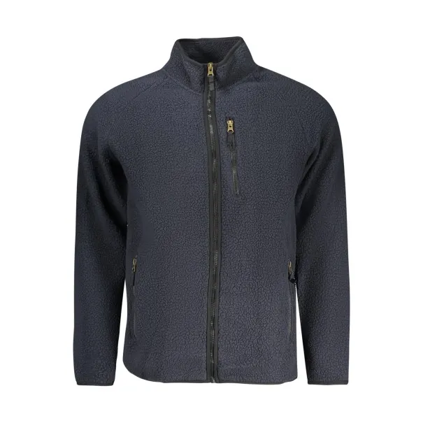SWEAT-SHIRT BLEU À FERMETURE ÉCLAIR POUR HOMME US GRAND - U.S. GRAND
