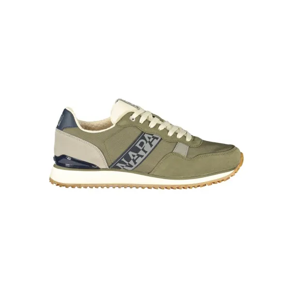 CHAUSSURES NAPAPIJRI POUR HOMMES, CHAUSSURES DE SPORT VERTES - NAPAPIJRI