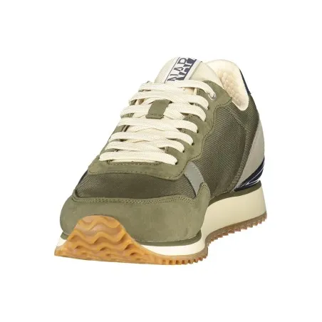 CHAUSSURES NAPAPIJRI POUR HOMMES, CHAUSSURES DE SPORT VERTES - NAPAPIJRI