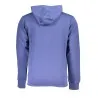 SWEAT-SHIRT BLEU À FERMETURE ÉCLAIR POUR HOMME US GRAND - U.S. GRAND