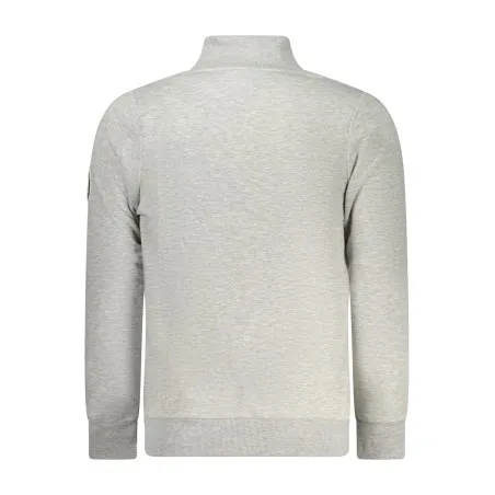 Sweat-shirt zippé gris pour homme Norvège 1963 - NORWAY 1963