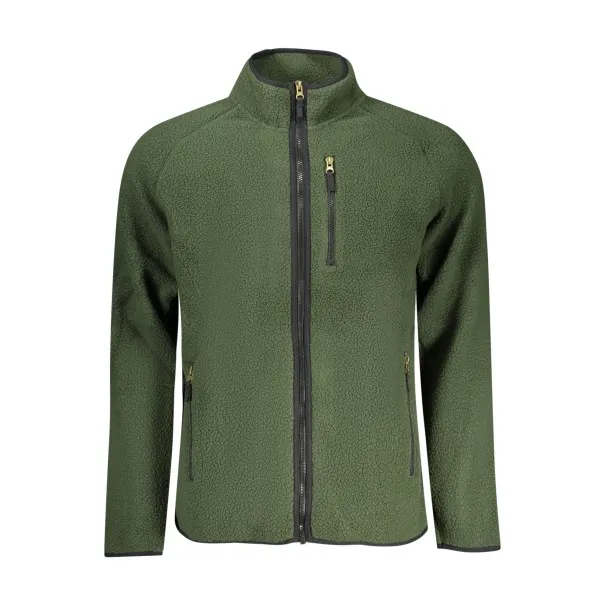 SWEAT-SHIRT VERT À FERMETURE ÉCLAIR POUR HOMME US GRAND - U.S. GRAND