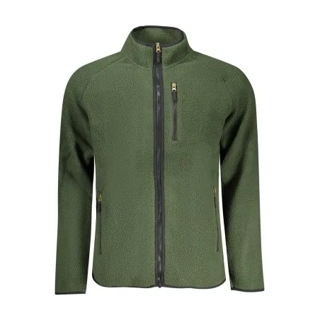 SWEAT-SHIRT VERT À FERMETURE ÉCLAIR POUR HOMME US GRAND - U.S. GRAND