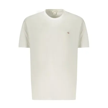 T-shirt blanc à manches courtes pour homme Calvin Klein - CALVIN KLEIN