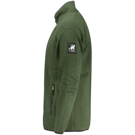 SWEAT-SHIRT VERT À FERMETURE ÉCLAIR POUR HOMME US GRAND - U.S. GRAND