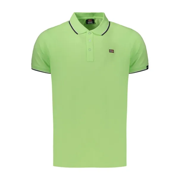 Polo vert à manches courtes pour homme, Norvège 1963 - NORWAY 1963