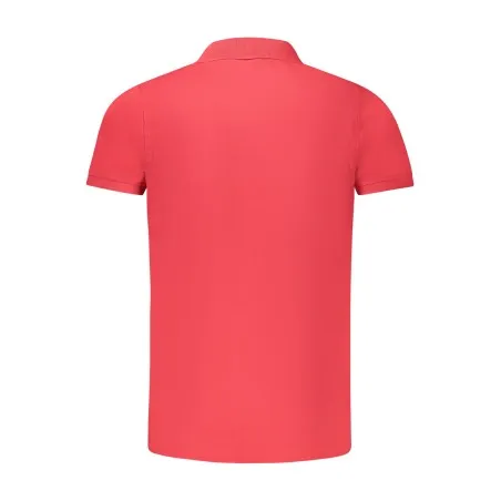 POLO À MANCHES COURTES POUR HOMMES NORVÈGE 1963 ROUGE - NORWAY 1963