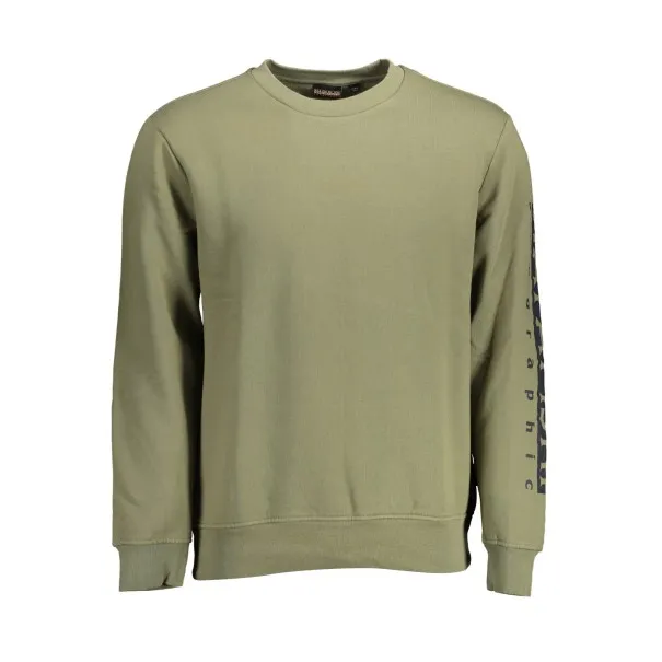 SWEAT-SHIRT NAPAPIJRI SANS ZIP HOMME VERT - NAPAPIJRI