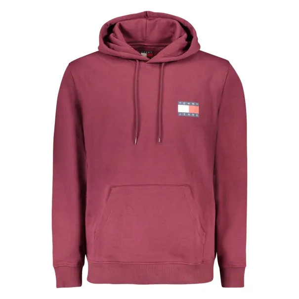 Sweat-shirt zippé rouge Tommy Hilfiger pour homme - TOMMY HILFIGER
