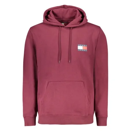 Sweat-shirt zippé rouge Tommy Hilfiger pour homme - TOMMY HILFIGER