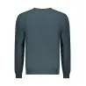 SWEAT-SHIRT BLEU À FERMETURE ÉCLAIR CALVIN KLEIN POUR HOMME - CALVIN KLEIN