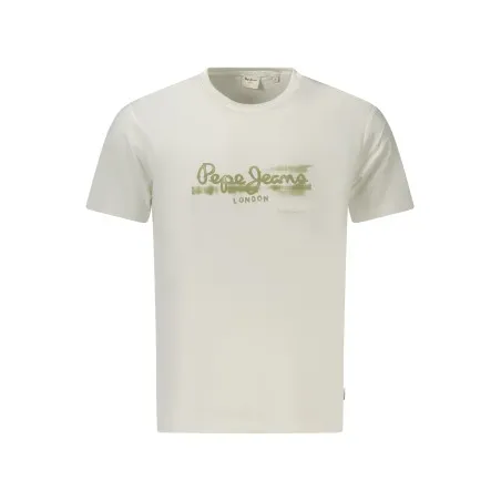 T-shirt blanc à manches courtes Pepe Jeans pour homme - PEPE JEANS