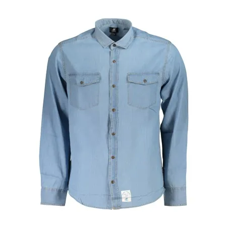 Chemise à manches longues pour homme US GRAND, bleue - U.S. GRAND
