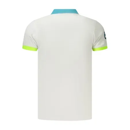 Polo blanc à manches courtes pour homme, Norvège 1963 - NORWAY 1963