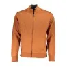 SWEAT-SHIRT FERMETURE ÉCLAIR MARRON POUR HOMME US GRAND - U.S. GRAND