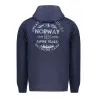 SWEAT-SHIRT ZIPPÉ BLEU POUR HOMME NORVÈGE 1963 - NORWAY 1963