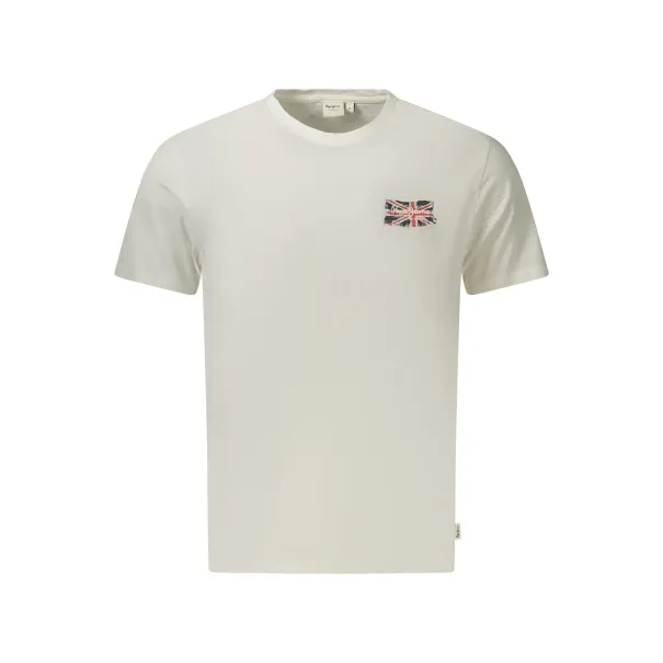 T-shirt blanc à manches courtes Pepe Jeans pour homme - PEPE JEANS