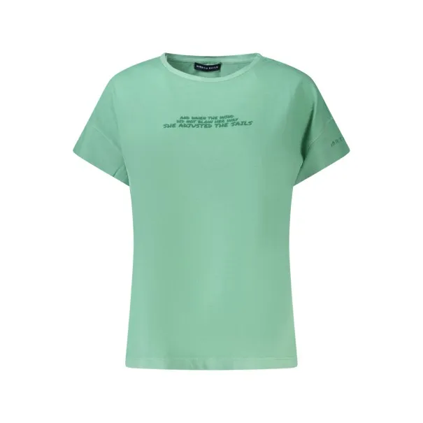 T-SHIRT À MANCHES COURTES NORTH SAILS VERT POUR FEMME - NORTH SAILS
