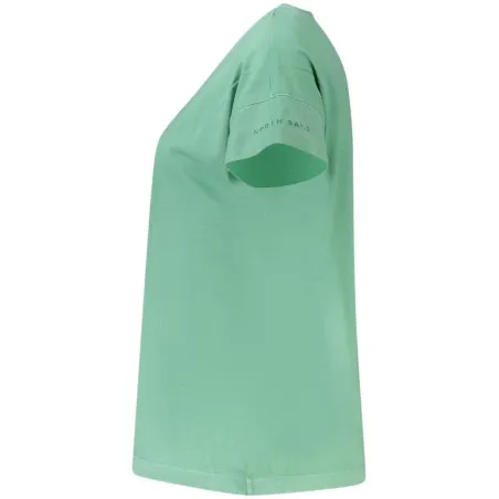 T-SHIRT À MANCHES COURTES NORTH SAILS VERT POUR FEMME - NORTH SAILS