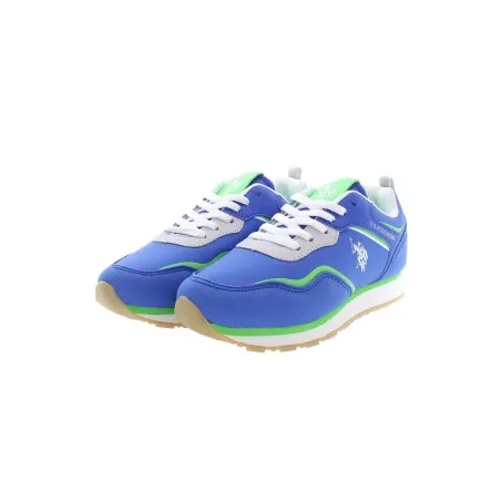 US POLO ASSN. CHAUSSURES DE SPORT BLEUES POUR ENFANTS - U.S. POLO ASSN