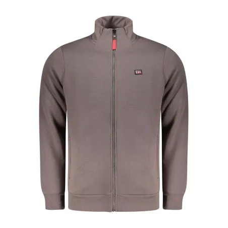 Sweat-shirt zippé marron pour homme Norvège 1963 - NORWAY 1963